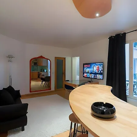Elegant 2Br - Sleeps 7 - Walk To Arc De Triomphe Appartement *