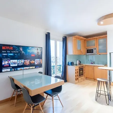 Appartamento Elegant 2br - Sleeps 7 - Walk To Arc De Triomphe *