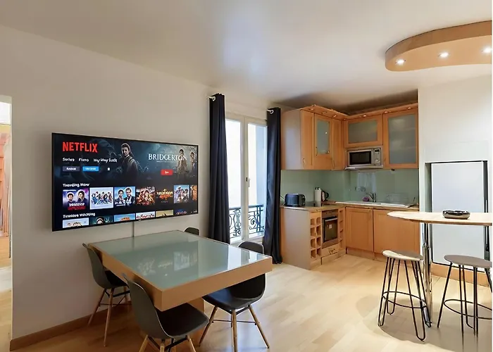 Spacious 2br For 7 - Near Palais Des Congres Апартаменты Париж